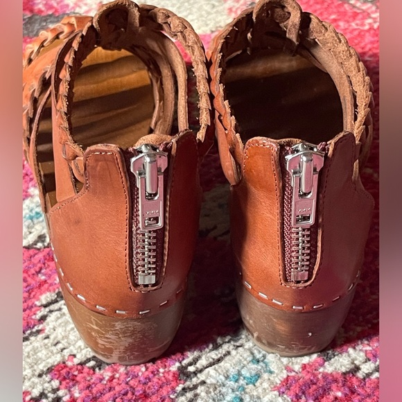 Swedish Hasbeens Gladiator Sandals - Cognac - 39 - Picture 6 of 10